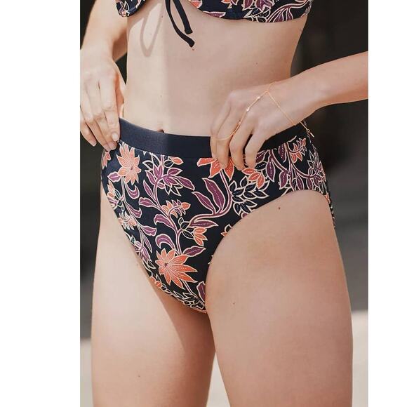 New Anthropologie Kylie Underwire Floral Bralette Bikini Top and Bottom Sz Small - Picture 7 of 7